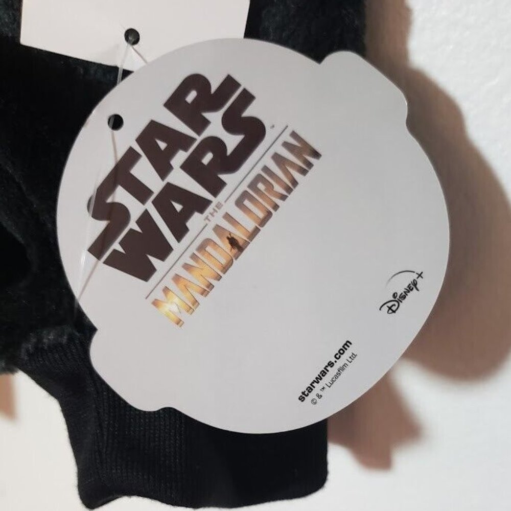 Womens Sweatshirt Star Wars Mandalorian Fleece Baby Yoda Graphic Pullover Small - Picture 8 of 9